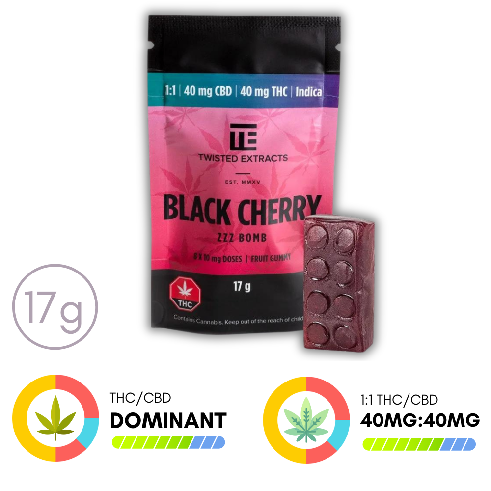 1_1 THC_CBD 80mg – Black Cherry