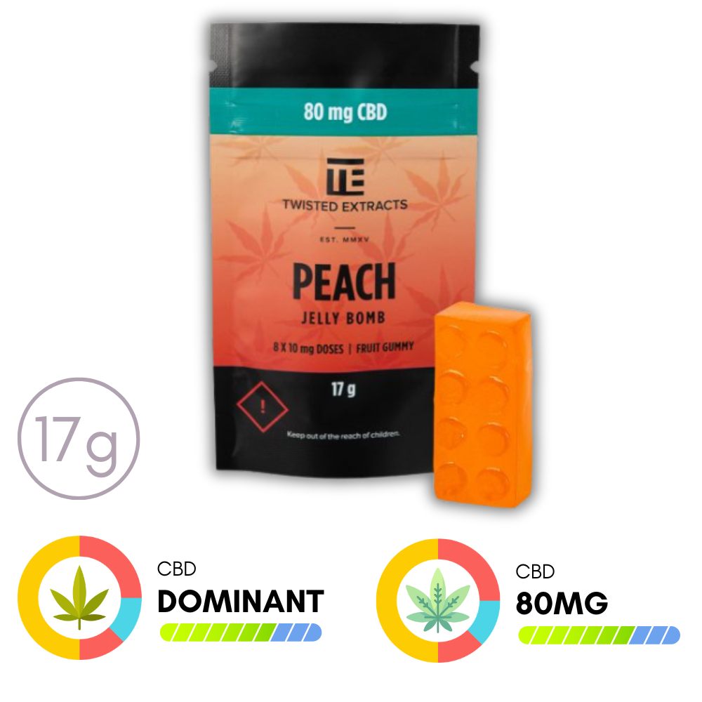 CBD 80mg – Peach